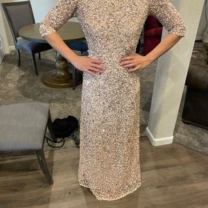 Adrianna papell beautiful dress. Worn once.